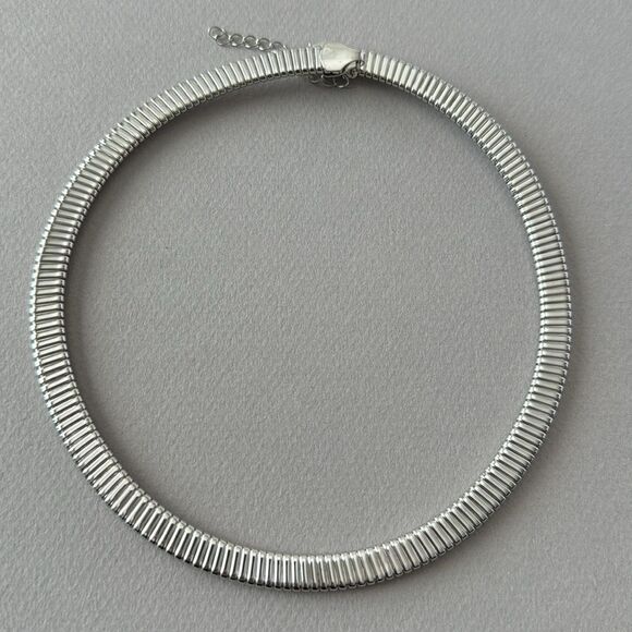 silver necklace A721 - Picture 3 of 3